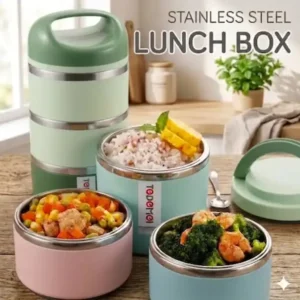 Tedemei Stainless Steel Airtight BPA Free Tiffin Box Lunch Carrier Box