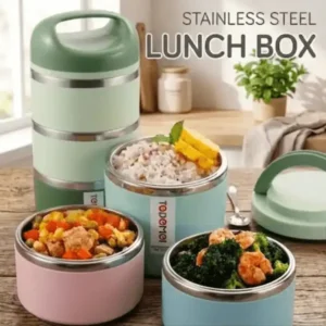 Tedemei Stainless Steel Airtight BPA Free Tiffin Box Lunch Carrier Box
